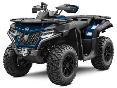 2026 CFMOTO CForce 600 in Twilight Blue — front three-quarter view