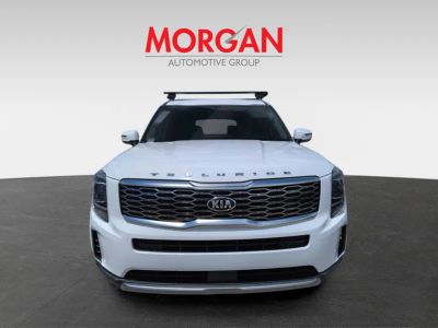 2021 Kia Telluride — rear three-quarter view