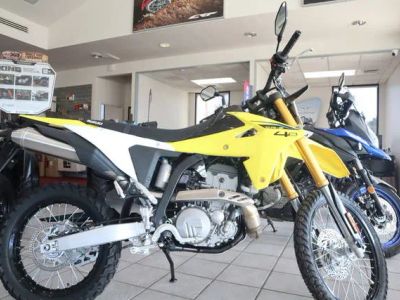 2026 Suzuki DR-Z4S — front three-quarter view