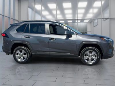 2025 Toyota RAV4 — rear three-quarter view