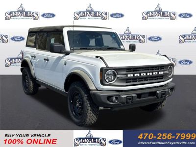 2026 Ford Bronco Big Bend in White — front three-quarter view