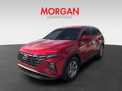 2022 Hyundai Tucson — rear three-quarter view