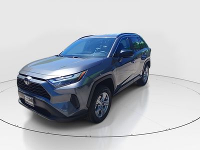 2025 Toyota RAV4 — rear three-quarter view