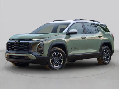 2026 Chevrolet Equinox ACTIV in Sterling Gray Metallic — front three-quarter view