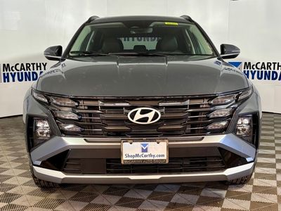 2025 Hyundai Tucson — rear three-quarter view
