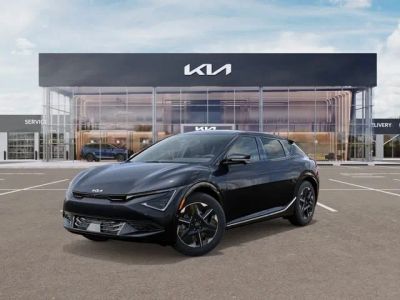 2026 Kia EV6 Wind in Panthera Metal — front three-quarter view