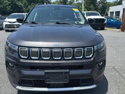 2022 Jeep Compass — rear three-quarter view