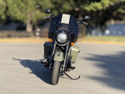 2025 Indian Motorcycle Springfield Dark Horse Moss Green Smoke - Photo 3