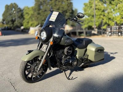 2025 Indian Motorcycle Springfield Dark Horse Moss Green Smoke - Photo 2