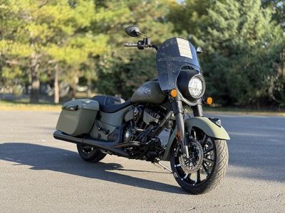2025 Indian Motorcycle Springfield Dark Horse Moss Green Smoke - Photo 1
