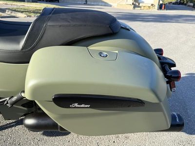 2025 Indian Motorcycle Springfield Dark Horse Moss Green Smoke - Photo 12