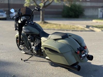 2025 Indian Motorcycle Springfield Dark Horse Moss Green Smoke - Photo 5