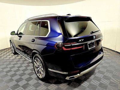 2026 BMW X7 xDrive40i — rear three-quarter view