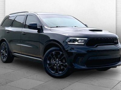 2023 Dodge Durango R/T AWD in Db Black Clearcoat — front three-quarter view