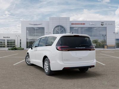 2027 Chrysler Pacifica — rear three-quarter view