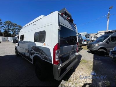 2025 Winnebago Solis — rear three-quarter view