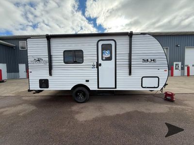 2026 Jayco Jay Flight SLX — rear three-quarter view