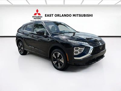 2026 Mitsubishi Eclipse Cross SEL in Labrador Black Pearl — front three-quarter view