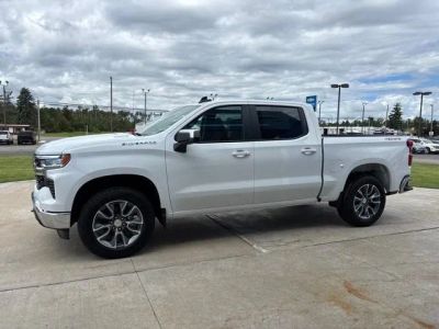 2026 Chevrolet Silverado 1500 LT (2FL) in Summit White — front three-quarter view