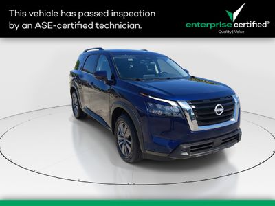 2025 Nissan Pathfinder SV 2WD — front three-quarter view