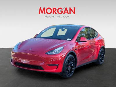 2021 Tesla Model Y — side profile view