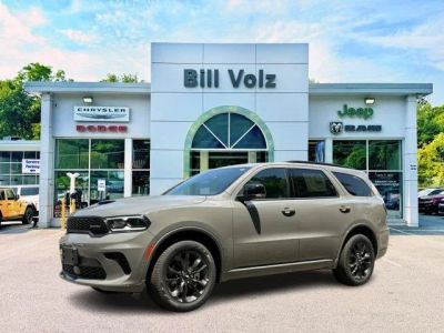 2026 Dodge Durango GT Plus in Destroyer Gray Clear-Coat Exterior Paint — front three-quarter view