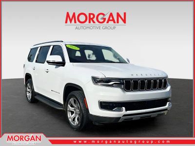 2022 Jeep Wagoneer Series II in White — front three-quarter view