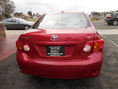 2009 Toyota Corolla — interior view