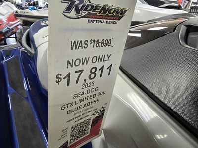 2023 Sea-Doo GTX Limited 300 Blue Abyss - Photo 10