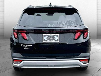 2025 Hyundai Tucson — rear three-quarter view