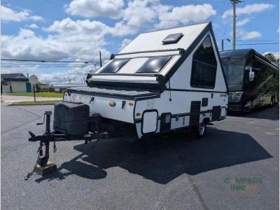 2020 Forest River RV Rockwood Premier Series — front three-quarter view