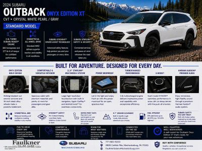 2024 Subaru Outback — side profile view