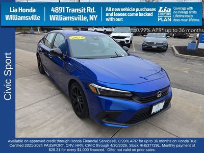 2024 Honda Civic Sedan Sport CVT - Photo 2
