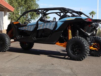 2026 Can-Am Maverick X3 MAX RS Turbo Scandi Blue & Orange Crush - Photo 4