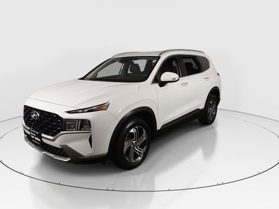 2023 Hyundai Santa Fe — rear three-quarter view