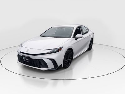 2025 Toyota Camry — rear three-quarter view