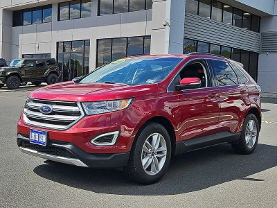 2018 Ford Edge — rear three-quarter view