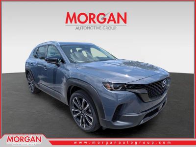2026 Mazda CX-50 2.5 S Premium in Polymetal Gray Metallic — front three-quarter view