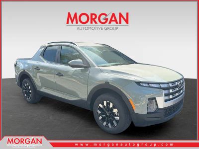 2026 Hyundai SANTA CRUZ SEL Activity in Sage Gray — front three-quarter view