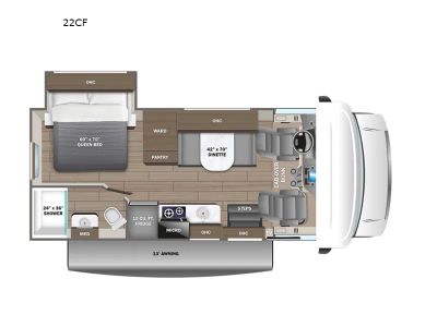 2027 Odyssey SE 22CF — side profile view