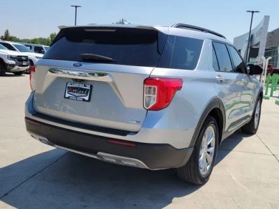 2020 Ford Explorer — rear three-quarter view