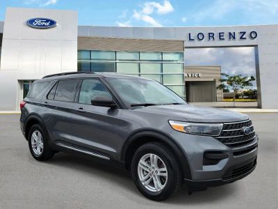 2024 Ford Explorer — rear three-quarter view