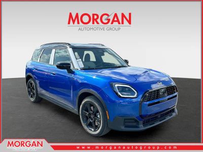 2026 MINI Cooper S Countryman Iconic in Blue — front three-quarter view