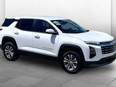 2026 Chevrolet Equinox LT in Summit White — front three-quarter view