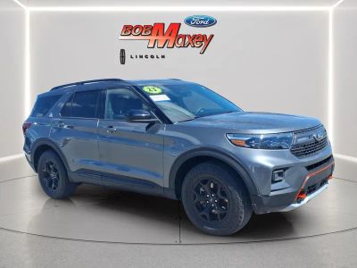2023 Ford Explorer — rear three-quarter view