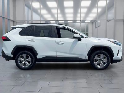 2025 Toyota RAV4 — rear three-quarter view