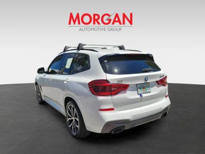 2018 BMW X3 — rear three-quarter view