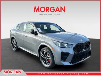 2026 BMW X2 xDrive28i in Gray — front three-quarter view