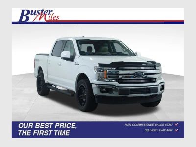 2018 Ford F-150 XL in White — front three-quarter view