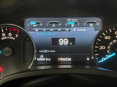 2018 Ford F-150 — interior view
